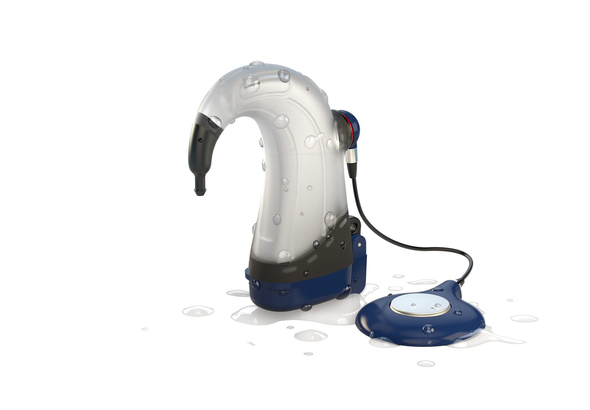 Das Swim Kit verwandelt den Neuro 2 in einen robusten und vollständig wasserdichten Soundprozessor